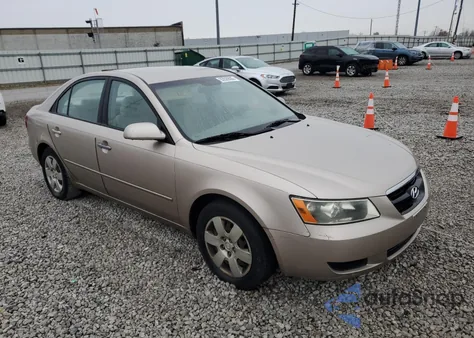 2007 Hyundai Sonata Gls z USA, uszkodzony, nr VIN 5NPET46C47H290570